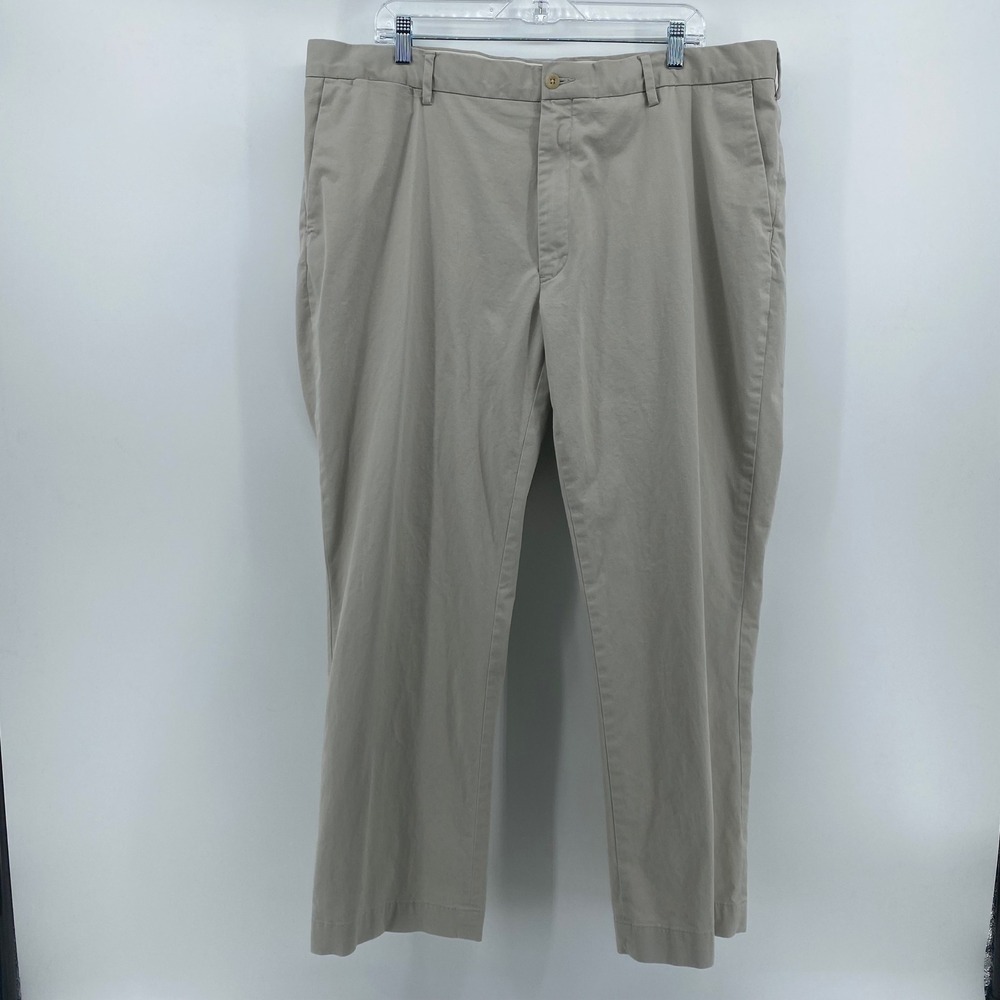 Polo Ralph Lauren Mens Stretch Classic Fit Chino Pants Khaki Tan 42x30
